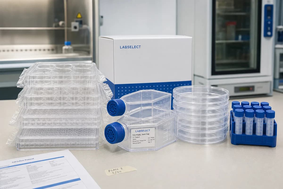 LABSELECT 细胞培养板、培养瓶、培养皿与冻存管